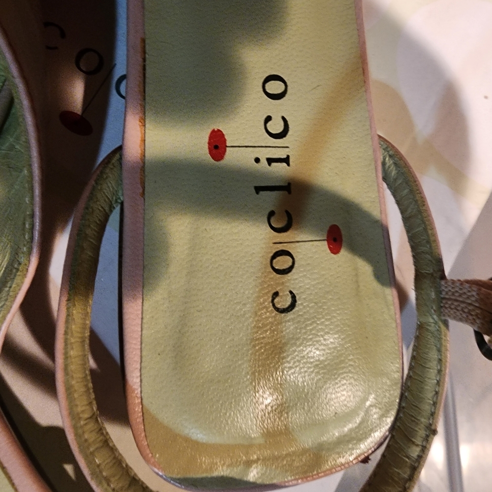 Coclico KILLY flats leather pink green - Picture 7 of 9